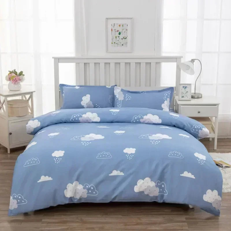 Patterned Bedding sheet and/or Quilt cover