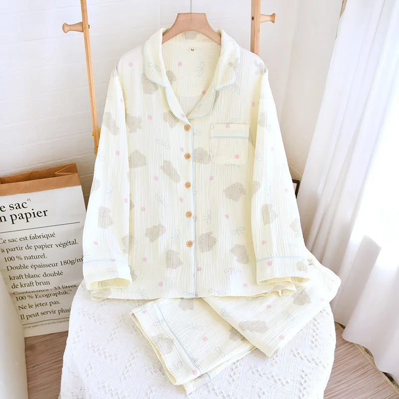 Simple style, Cotton fabric PJ