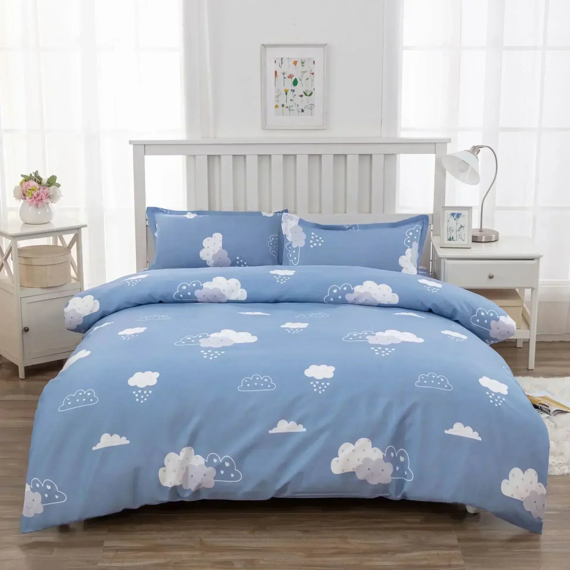 Patterned Bedding sheet and/or Quilt cover