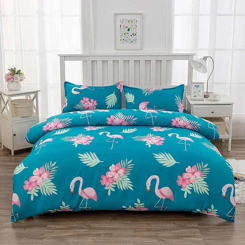 Patterned Bedding sheet and/or Quilt cover