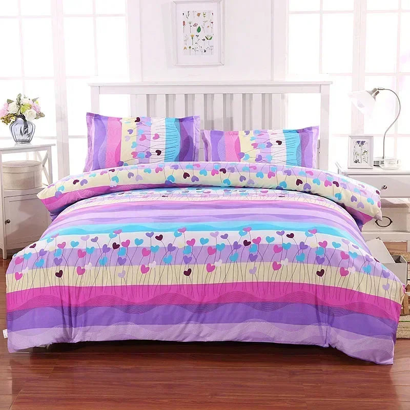 Patterned Bedding sheet and/or Quilt cover