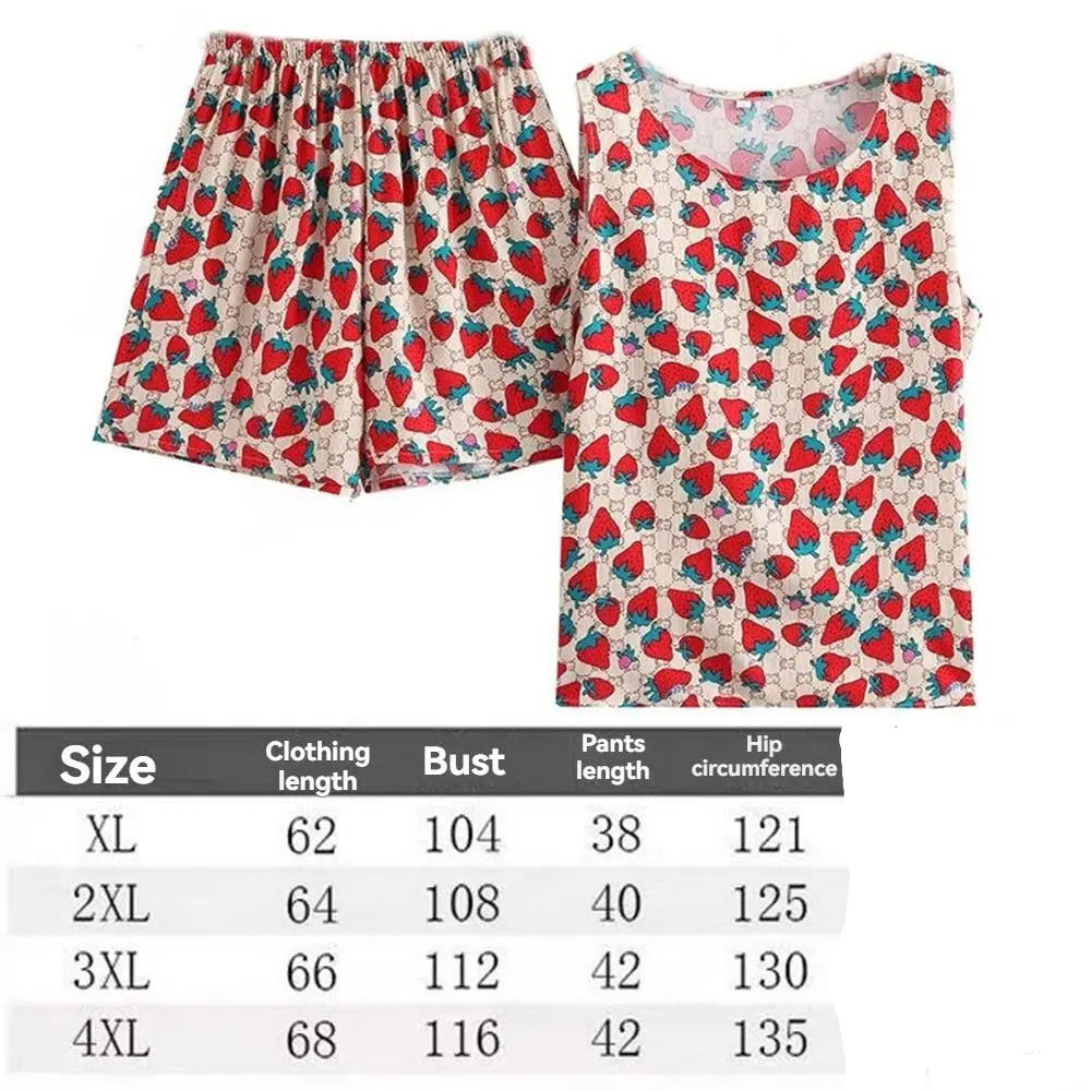 Cute cotton poplin printed Floral sleepwear
