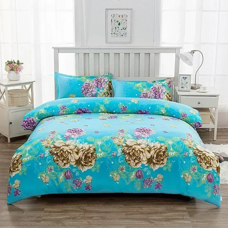 Patterned Bedding sheet and/or Quilt cover
