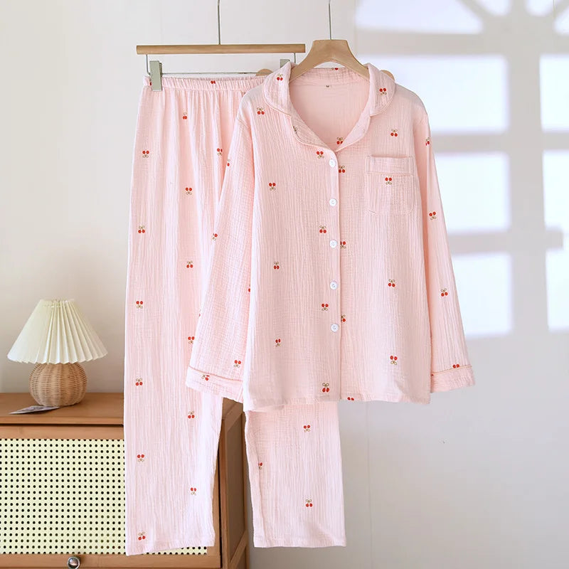 Simple style, Cotton fabric PJ