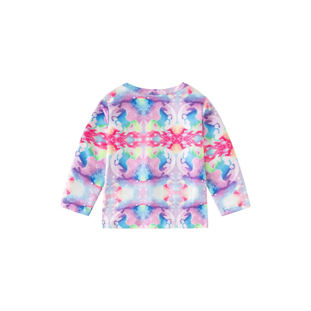 Two piece PJ with eye catching designs