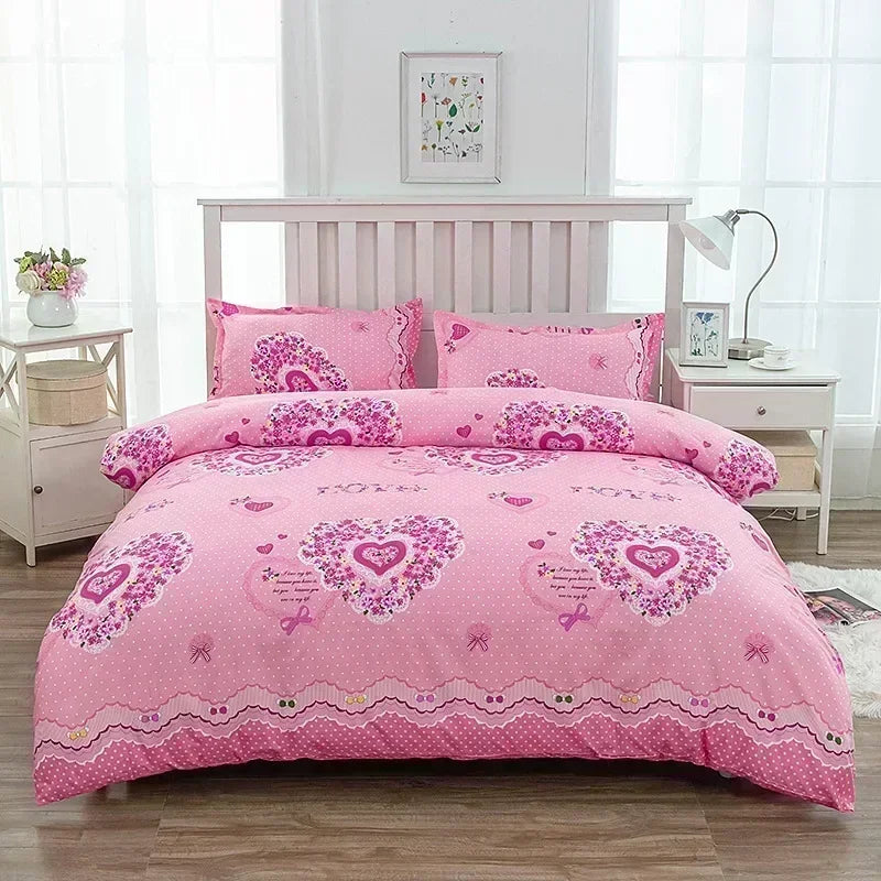 Patterned Bedding sheet and/or Quilt cover