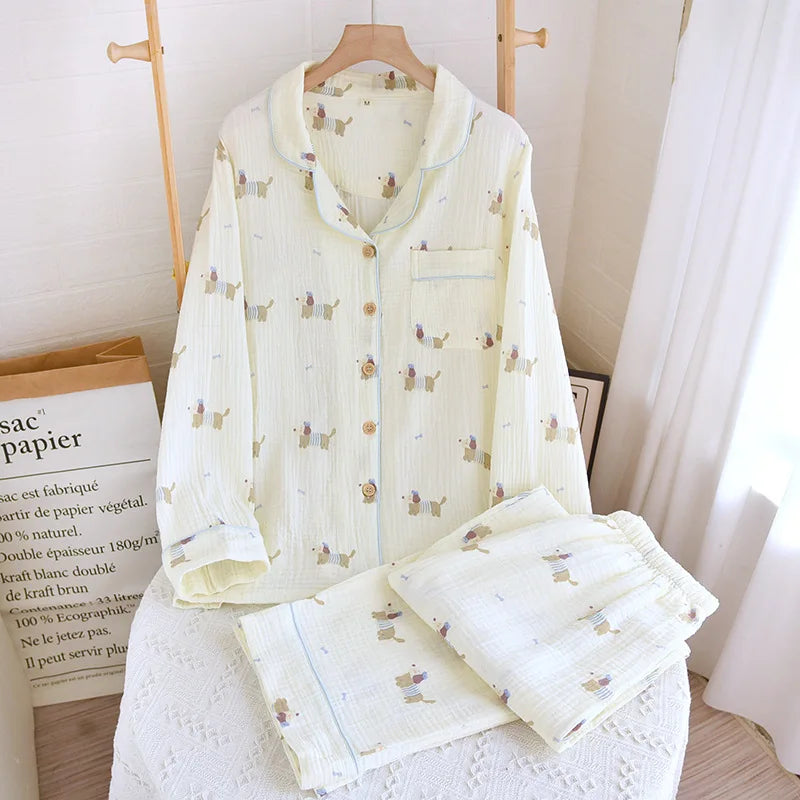 Simple style, Cotton fabric PJ