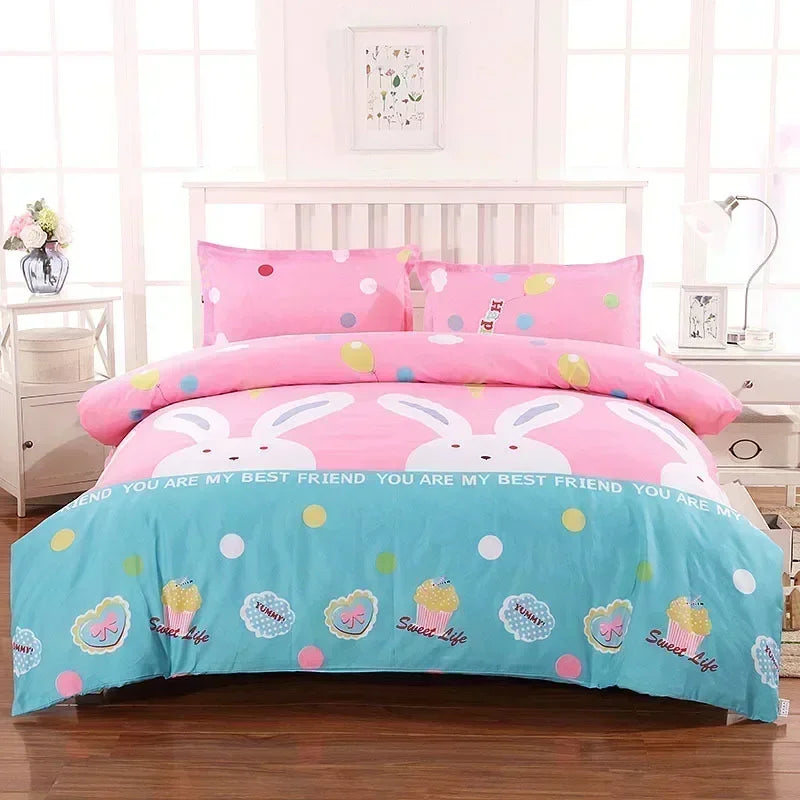Patterned Bedding sheet and/or Quilt cover