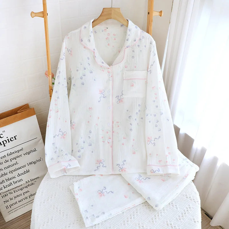 Simple style, Cotton fabric PJ