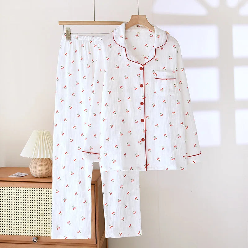 Simple style, Cotton fabric PJ