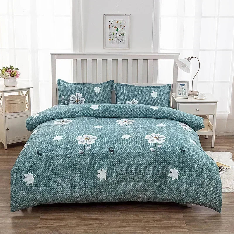 Patterned Bedding sheet and/or Quilt cover
