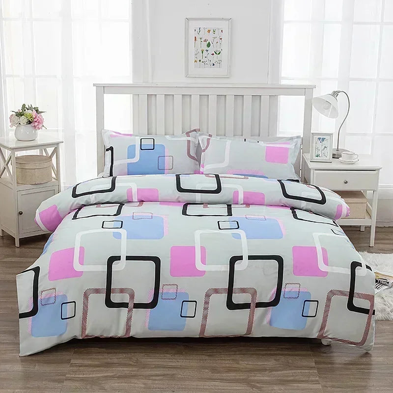 Patterned Bedding sheet and/or Quilt cover