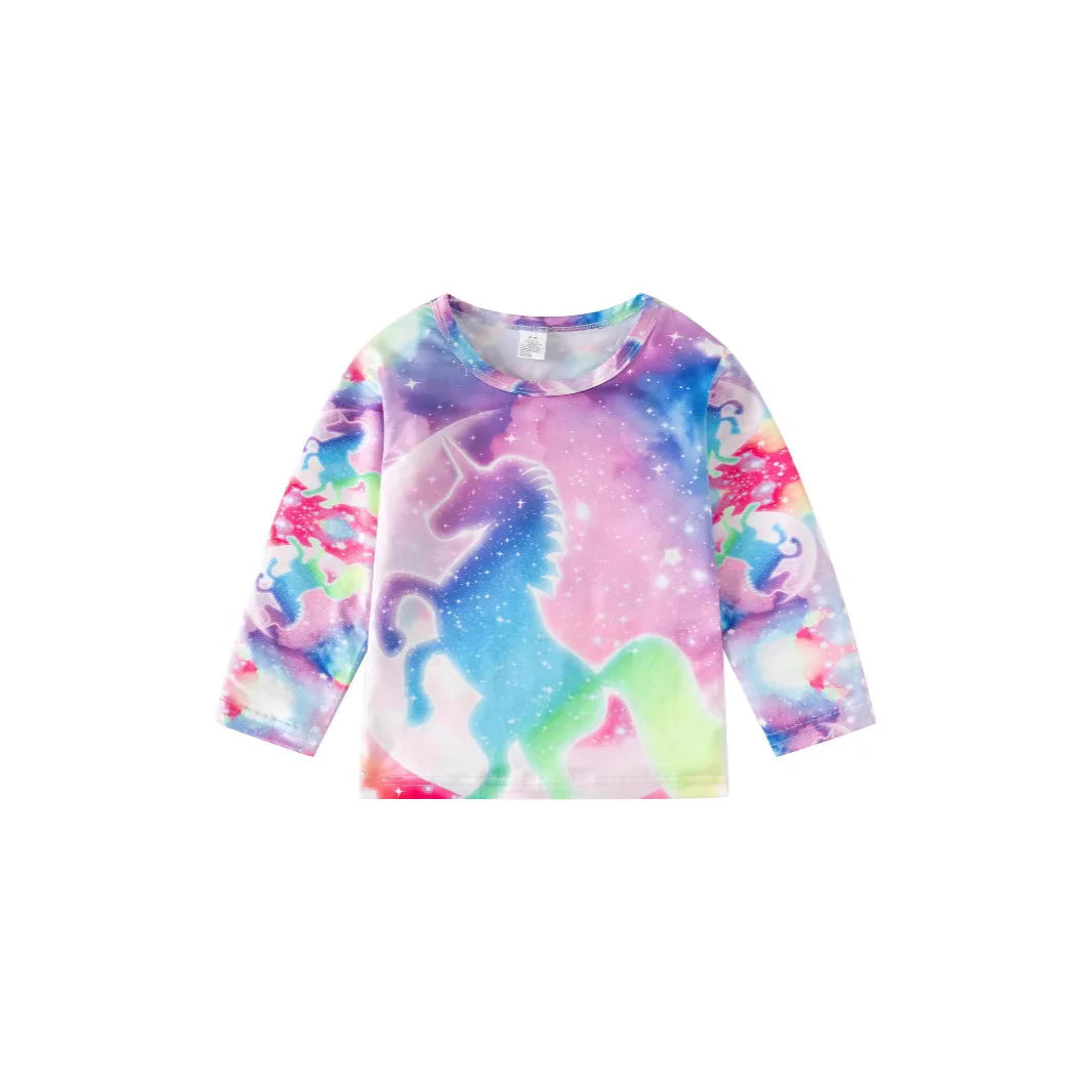 Two piece PJ with eye catching designs