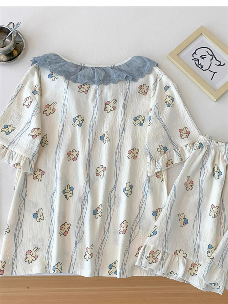 Japanese Lace Pyjamas