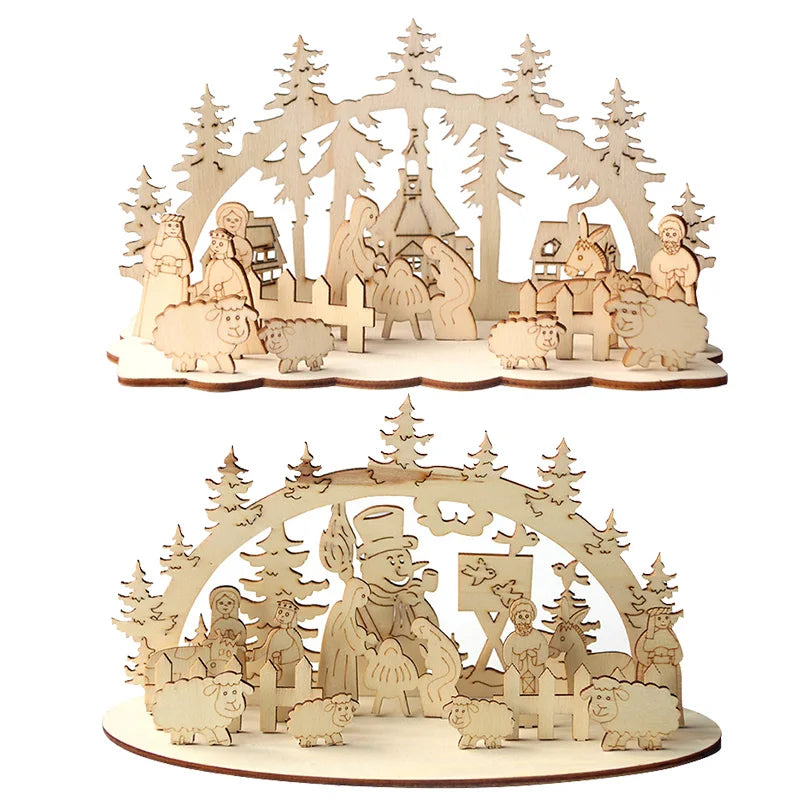 Christmas Wooden Ornaments