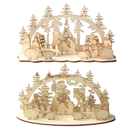 Christmas Wooden Ornaments