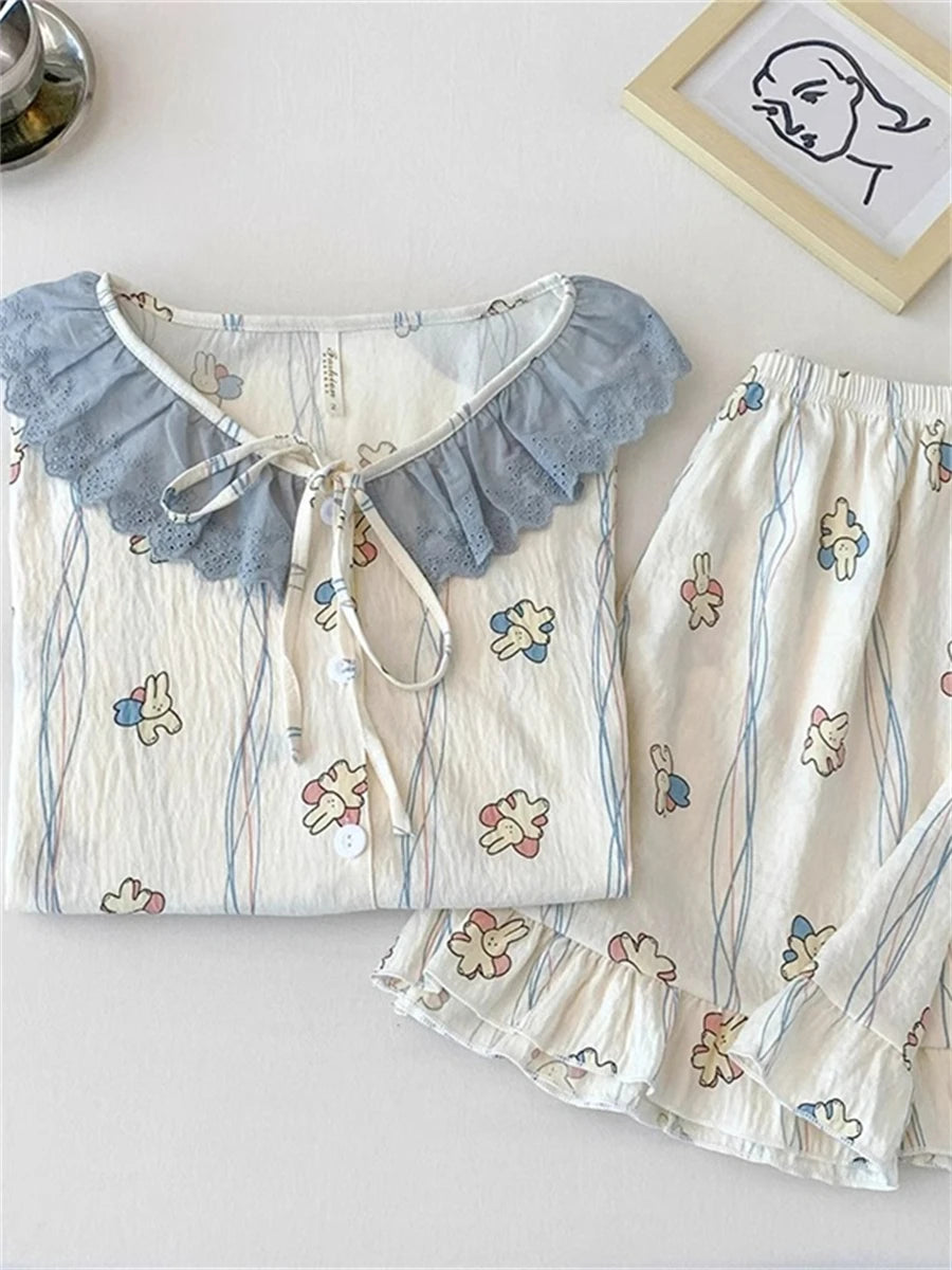 Japanese Lace Pyjamas