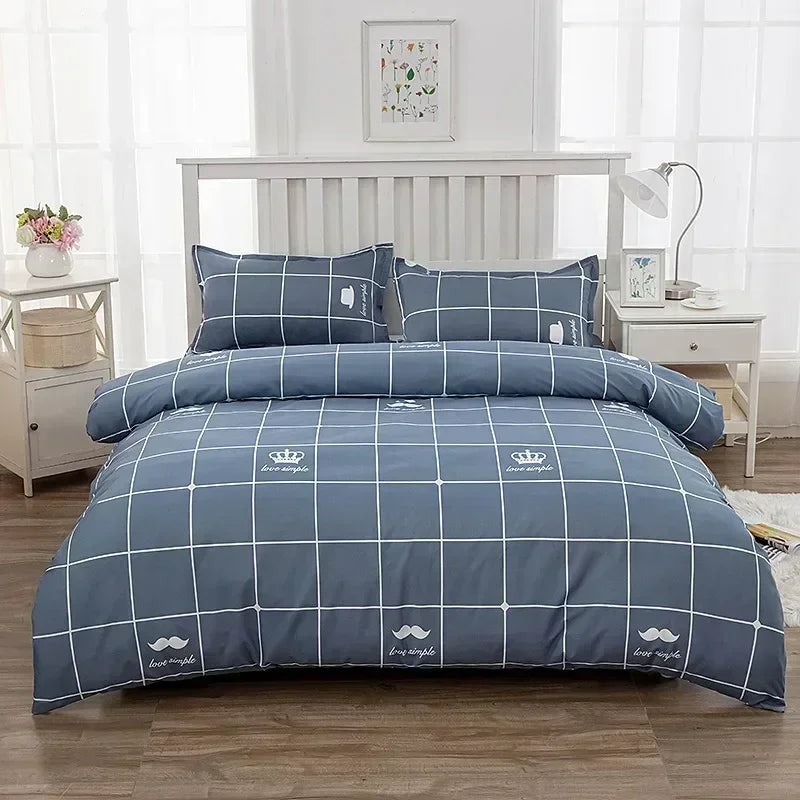 Patterned Bedding sheet and/or Quilt cover