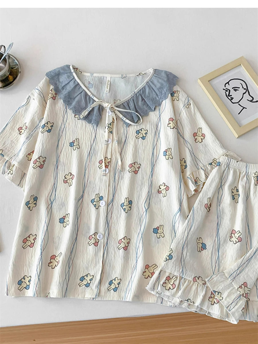 Japanese Lace Pyjamas