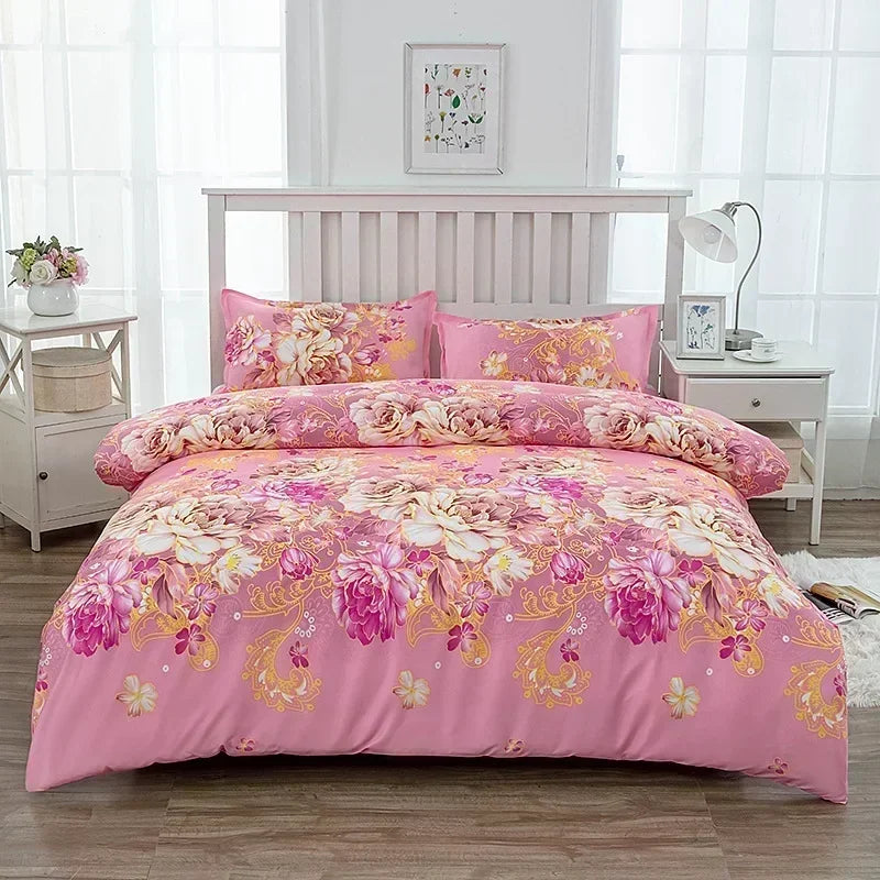 Patterned Bedding sheet and/or Quilt cover