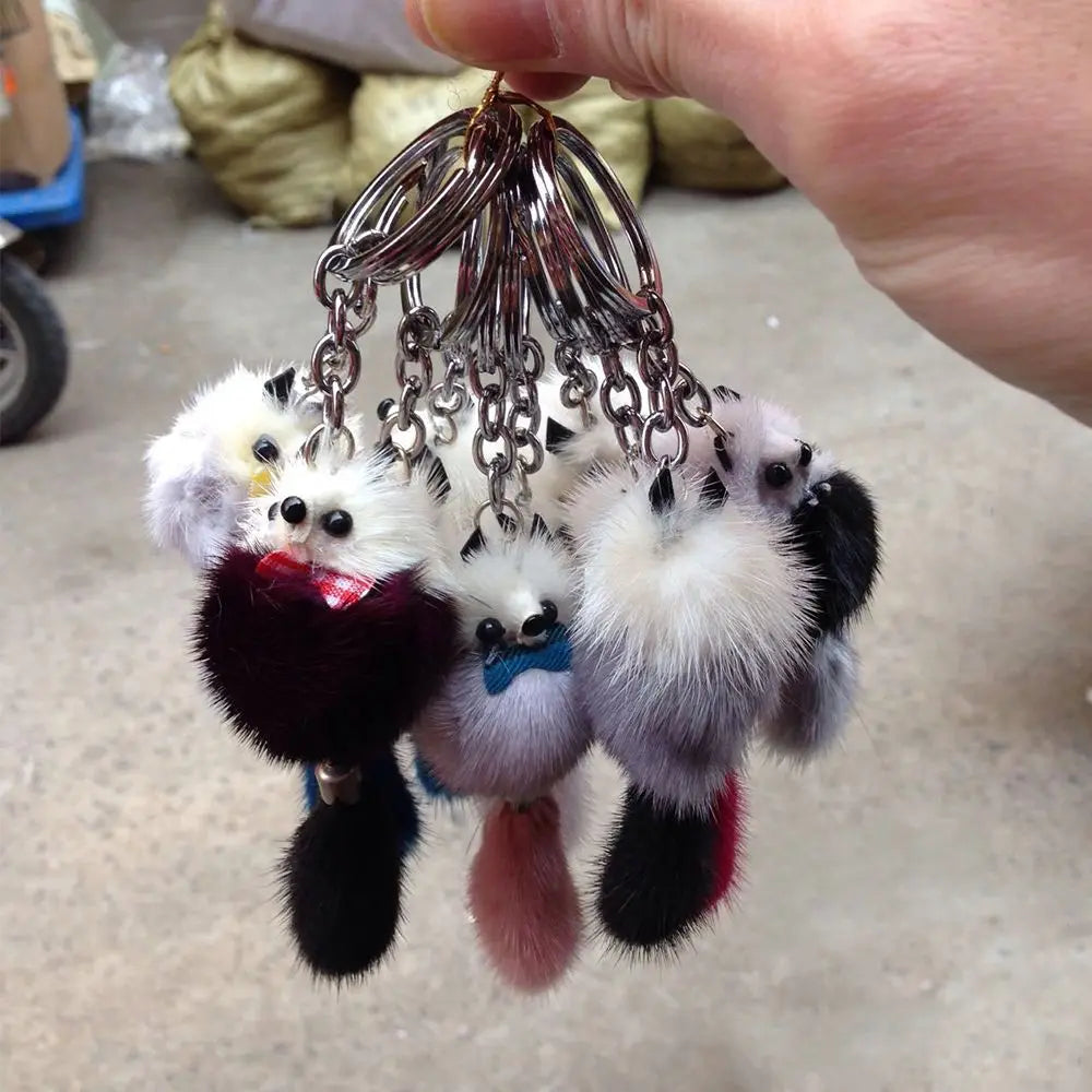 Mink Keychain