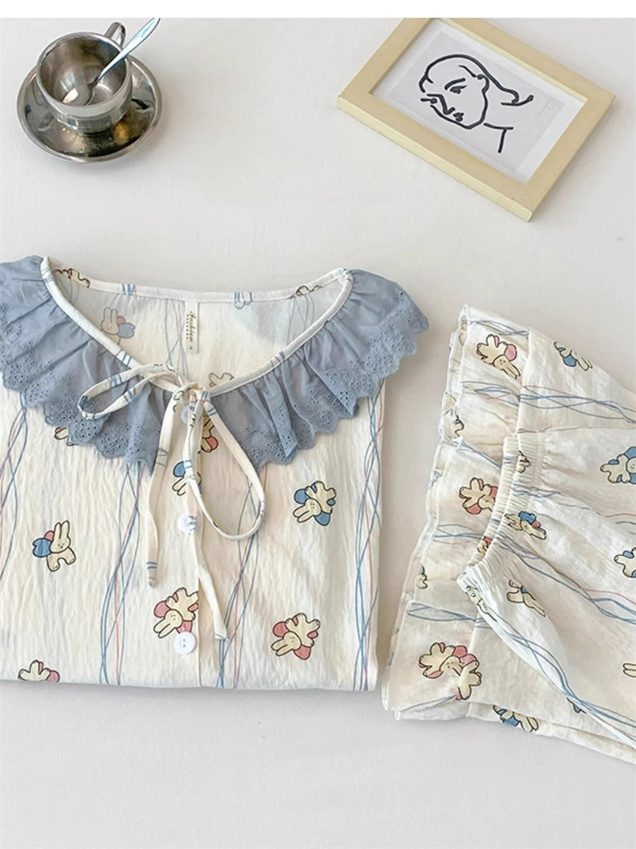 Japanese Lace Pyjamas