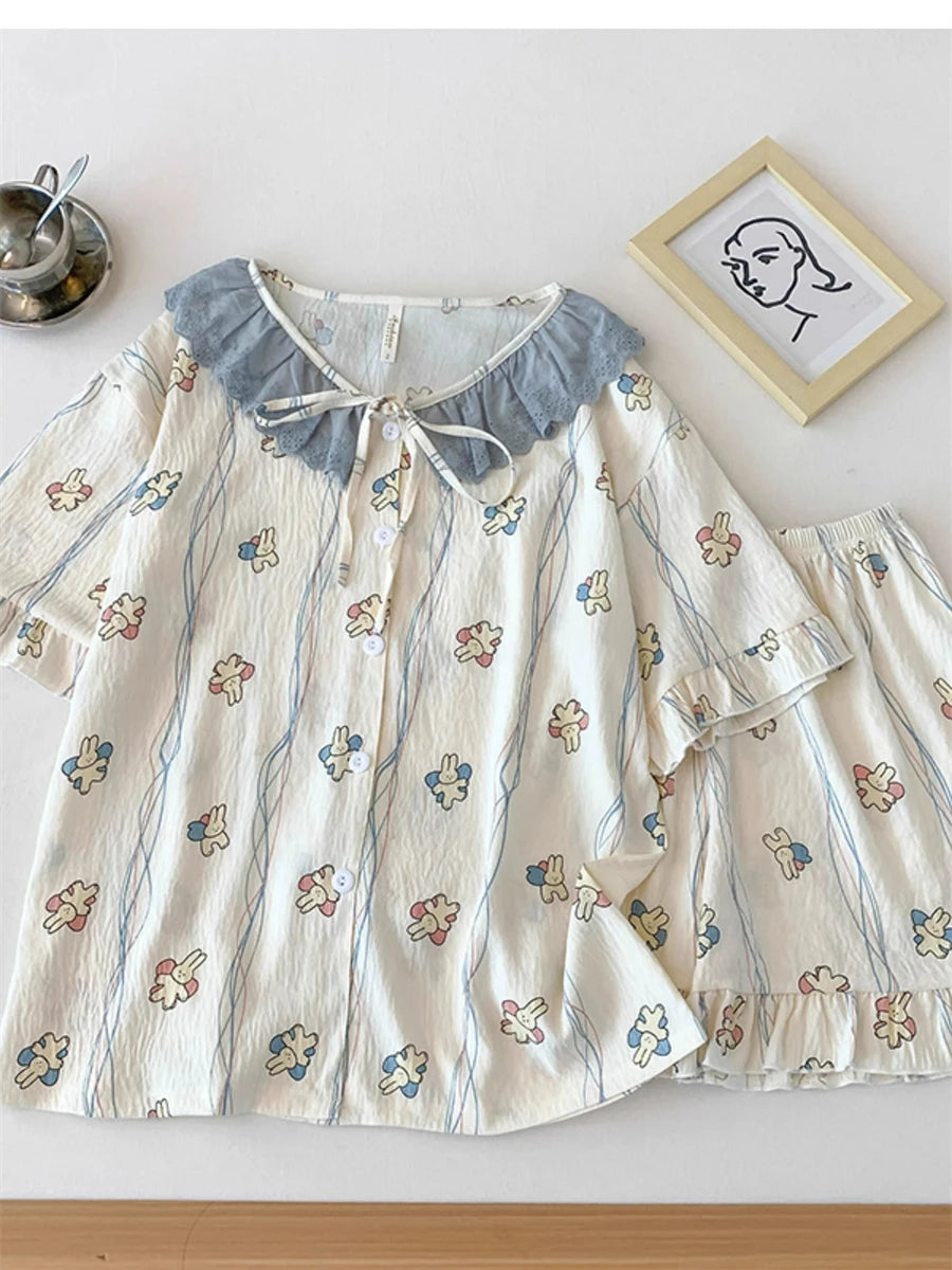 Japanese Lace Pyjamas