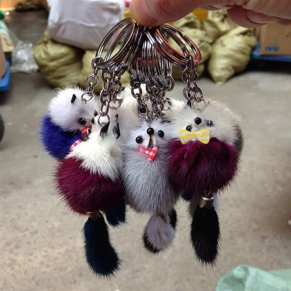 Mink Keychain