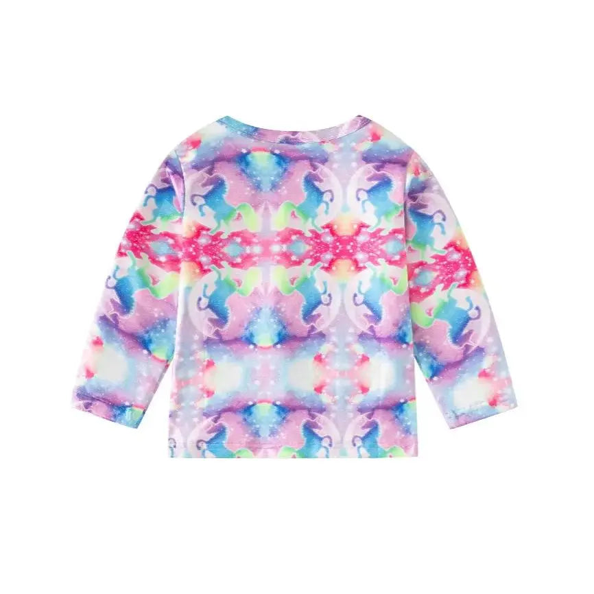 Two piece PJ with eye catching designs