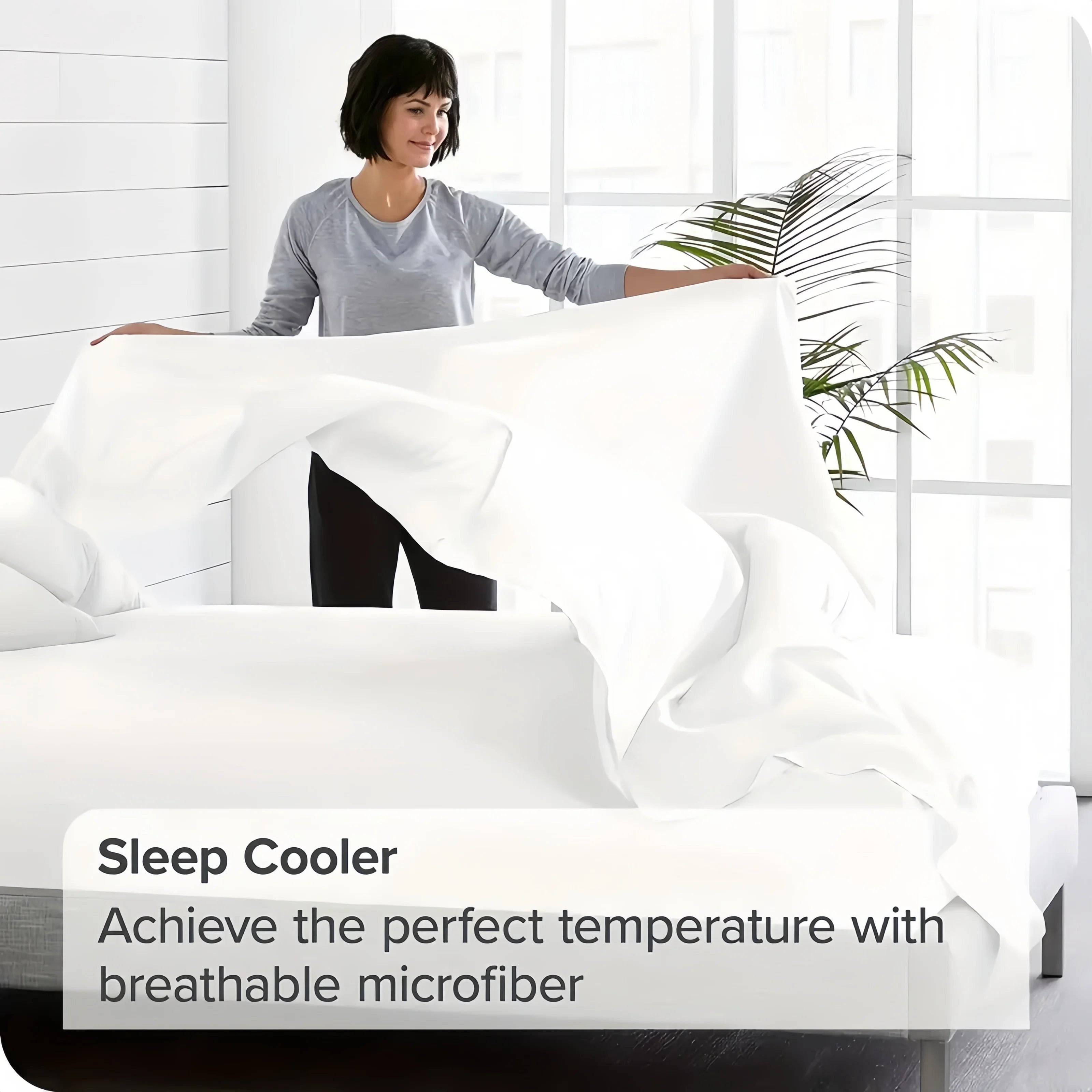 Simple Linen with 2 pillow cases