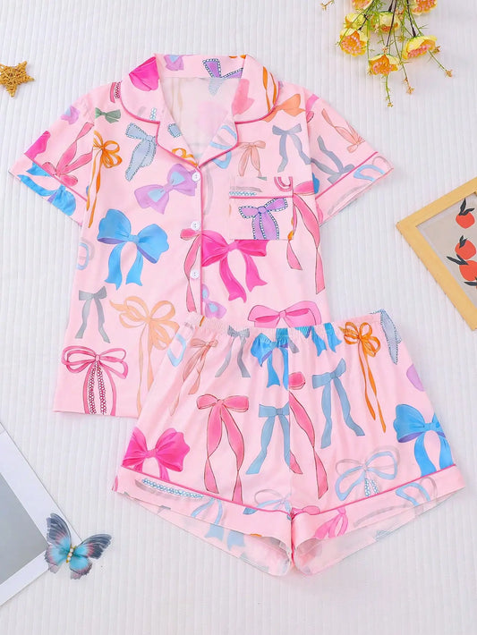 2pc Ribbon Adorable Pj