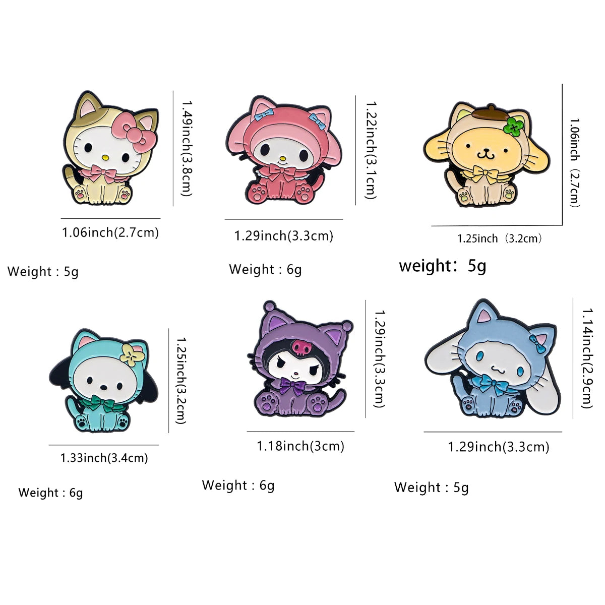 More cats, but as pins