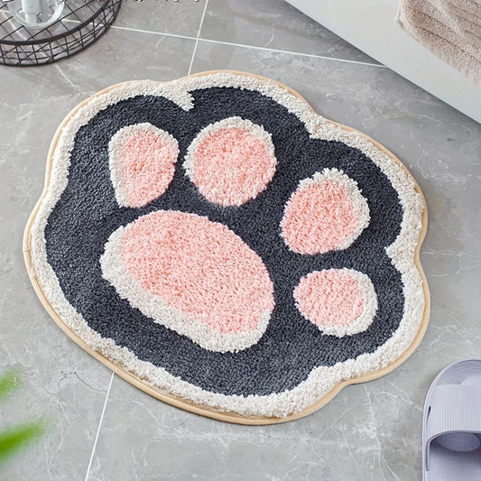 Cat paw Bath mat