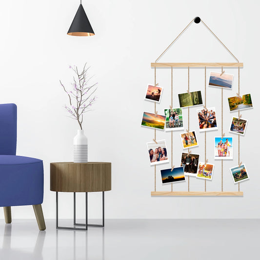 Cute Photo Display Wall Hanging Decor