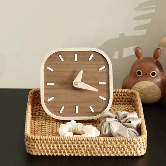 Wooden Simple but cute Wood clock