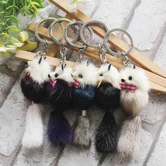 Mink Keychain